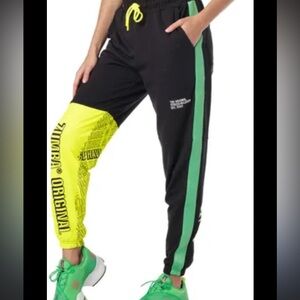 Zumba Wear Spodnie Czarne Dresowe Fitness Joggery Original